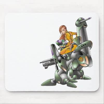 Angelika Mouse Pad by dreamcometrue