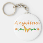 Angelina (Orange Butterfly) Key Chains