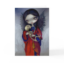 "Angelo della Morte" Greeting Card