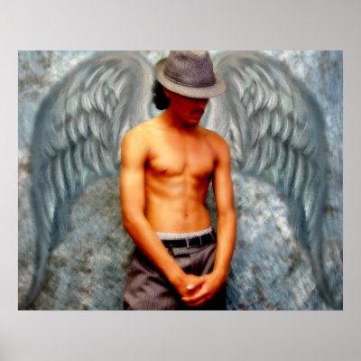 Angels Among Us Poster by deesdigitaldelight