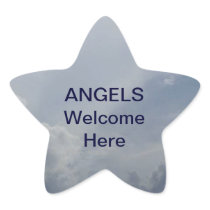 Angels - ANGELS Welcome Here Star Sticker