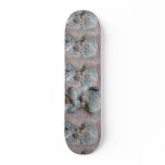 Angels blowing trumpets copper aged relief skateboards