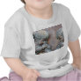 Angels blowing trumpets copper aged relief tshirts