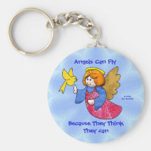 Angels Can Fly Keychains