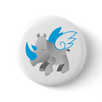 Angels come in all sizes RHINO Pins