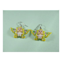 Angels earrings invite