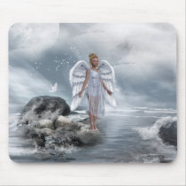 Angels Fae Unicorns Mousepad