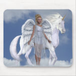 Angels Fae Unicorns Mousepad