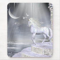 Angels Fae Unicorns Mousepad