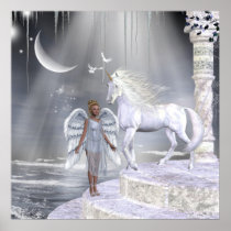 Angels Fae Unicorns Print