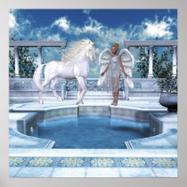 Angels Fae Unicorns Print