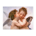 Angels First Kiss, Bouguereau Post Card