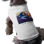 Angels Hat & Sunglasses Doggie T Shirt