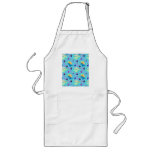 Angels in Blue – Ornaments & Trumpets Aprons