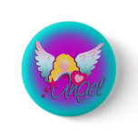 Angels Love Pinback Buttons