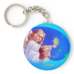 Angels Love Keychain