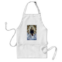 Angels madona baby christian religion clouds aprons