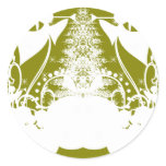 Angels on Green Sticker