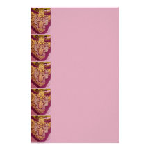 angels pink stationery