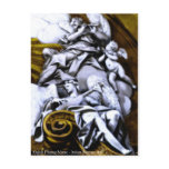 Angels Playing Music Postcard