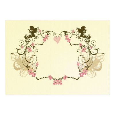 Angels Profile Card Business Cards by coconutpie