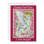 Angels Walk On 4 Paws Invitation