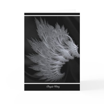 Angels Wings Friendship Card by Guiltypleasures