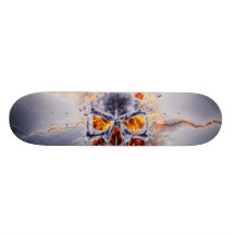 ANGER IS A GIFT CUSTOM SKATE BOARD