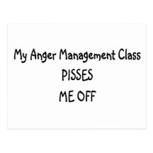 Anger Management Post Card