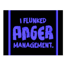 Anger Management Post Cards