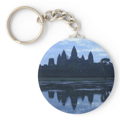 angkor blue keychains by cardart