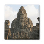 angkor stone face fridge magnet