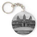 Angkor Wat B&W Key Chains