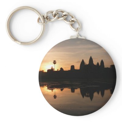 angkor wat keychains by cardart