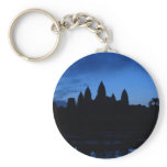 Angkor Watt in Blue and Black Key Chains