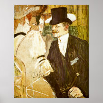 Anglais at Moulin Rouge by Toulouse-Lautrec Posters