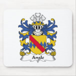 Angle Family Crest Mouse Pad