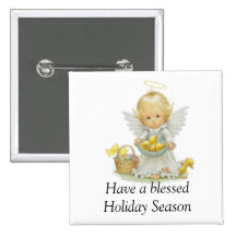 Angle Holiday Button