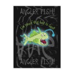 Angler Fish Post Card