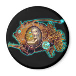 "Anglerfish Submarine" Magnet