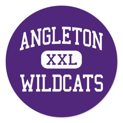 Angleton - Wildcats - High School - Angleton Texas Stickers by customteamsportswear