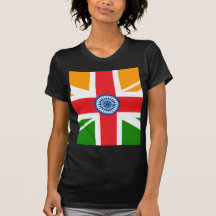 Anglo Indian Flag Tee Shirts
