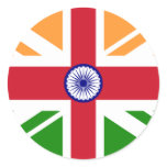 Anglo Indian Indentity, Hungary Round Stickers