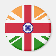 Anglo Indian Indentity, India Refrigerator Magnets