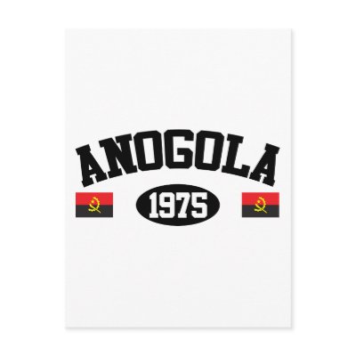 Angola 1975 postcard by teyes143