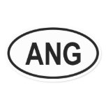 Angola "ANG" stickers