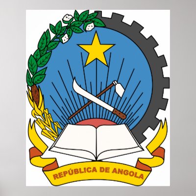 Angola, Angola Posters by bestflag