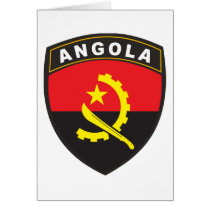 Angola Greeting Card