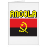 Angola Greeting Card
