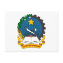 Angola Coat of Arms 1992 Postcard